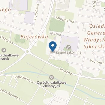 Niepubliczne Przedszkole Specjalne dla dzieci z Autyzmem i Zespołem Aspergera przy Ośrodku Medyczno-Terapeutycznym "Syriusz" w Żorach na mapie