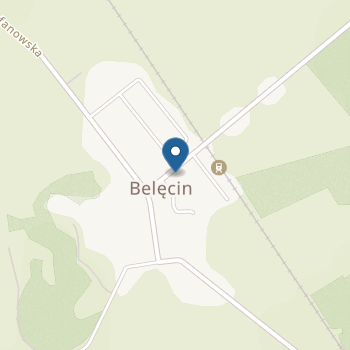 Przedszkole w Belęcinie na mapie