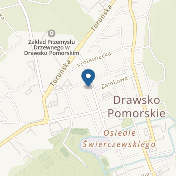 Przedszkole w Drawsku Pomorskim na mapie