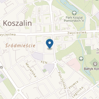 Niepubliczne Przedszkole "Bambino" w Koszalinie na mapie