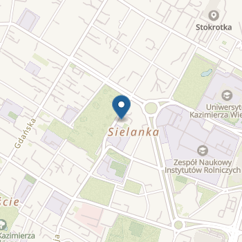 Niepubliczne Przedszkole "Kolorowe Nutki u Babci Ani" w Bydgoszczy na mapie