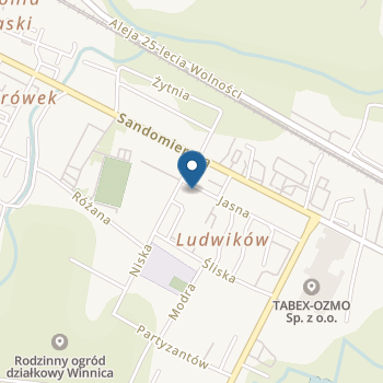 Przedszkole Publiczne nr 5 "Wesołe Kredki" w Ostrowcu Świętokrzyskim na mapie