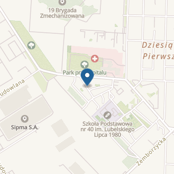 Przedszkole nr 35 w Lublinie na mapie