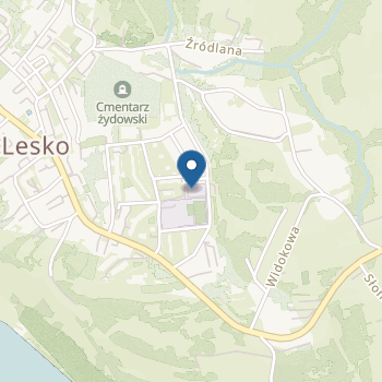 Przedszkole Specjalne w Lesku na mapie