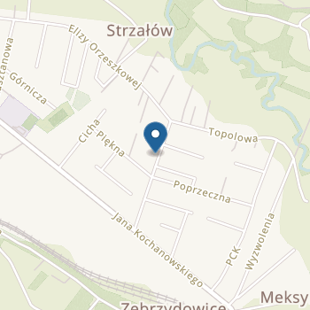 Niepubliczne Przedszkole Twórcze "Totu" z Oddziałami Integracyjnymi w Zebrzydowicach na mapie