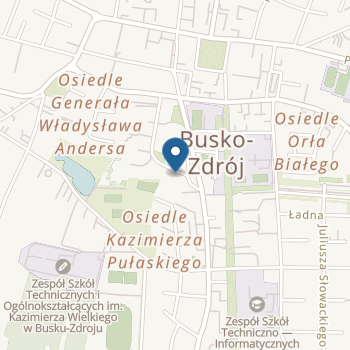 Niepubliczne Przedszkole Językowa Akademia Przedszkolaka w Busku-Zdroju na mapie