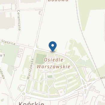 Przedszkole nr 4 w Końskich na mapie