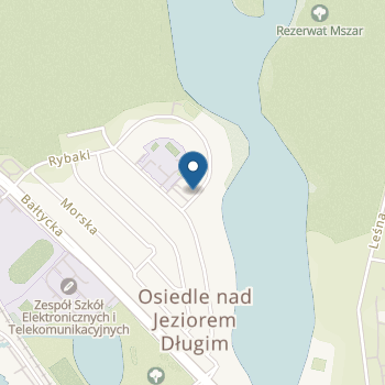 Przedszkole nad Jeziorem Długim na mapie