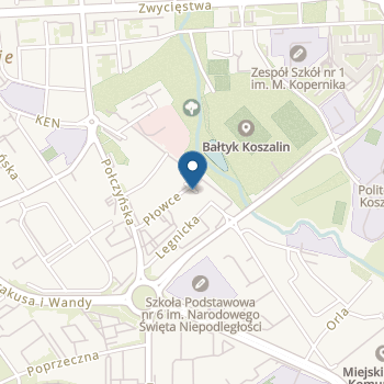 Niepubliczne Przedszkole Anglojęzyczne "Elf" w Koszalinie na mapie