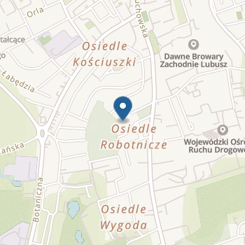 Miejskie Przedszkole nr 40 w Zielonej Górze na mapie