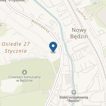 Niepubliczne Przedszkole "Zakątek Marzeń" w Będzinie na mapie