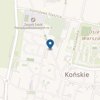 Niepubliczne Przedszkole "Miś" w Końskich na mapie