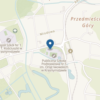 Oddział Przedszkolny przy Publicznej Szkole Podstawowej nr 5 im. Orląt Lwowskich w Krasnymstawie na mapie