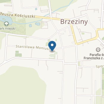 Przedszkole nr 3 w Brzezinach na mapie
