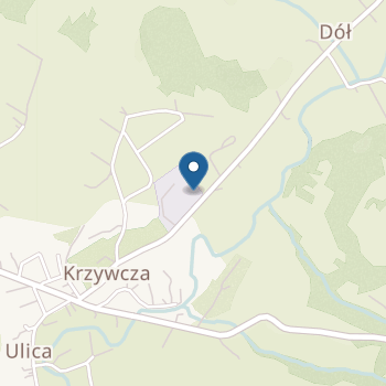 Samorządowe Przedszkole w Krzywczy na mapie