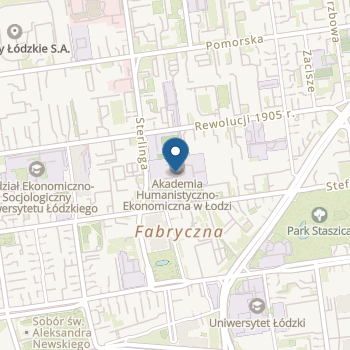 Międzynarodowe Przedszkole Edukacji Innowacyjnej "Tęczowy Świat Dziecka" na mapie