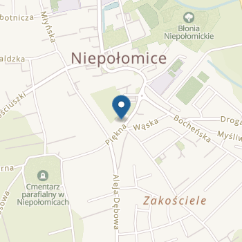 Przedszkola Olimpijskie w Niepołomicach na mapie