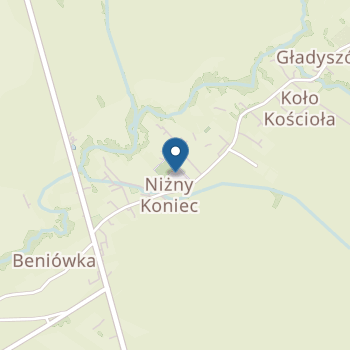 Punkt Przedszkolny przy Szkole Podstawowej w Gładyszowie na mapie