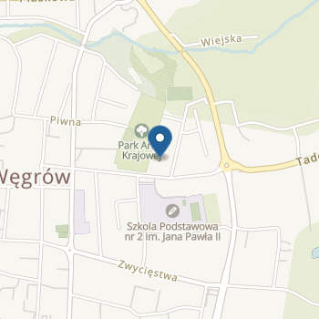 Katolickie Przedszkole św. Antoniego w Węgrowie na mapie