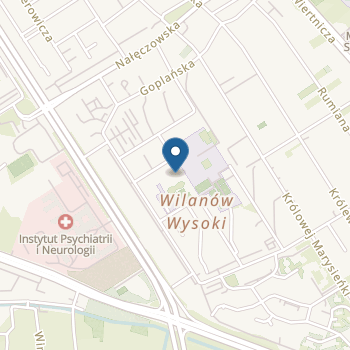 Przedszkole nr 427 "Kraina Radości" w Warszawie, ul. Radosna 11 na mapie