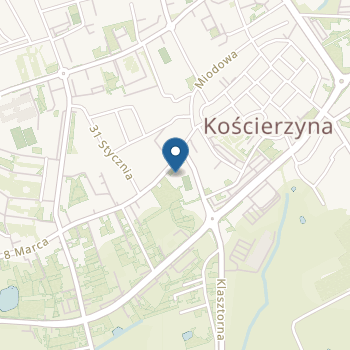 Przedszkole nr 1 w Kościerzynie na mapie