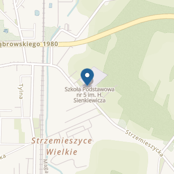Przedszkole nr 18 w Zespole Szkolno-Przedszkolnym nr 5 w Dąbrowie Górniczej, ul. Strzemieszycka 390 na mapie