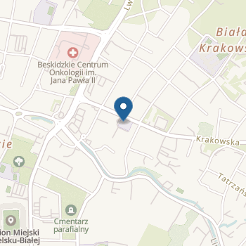 Anglojęzyczne Przedszkole Oxford Pre-School w Bielsku-Białej na mapie
