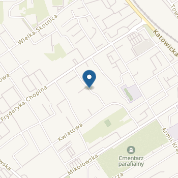 Publiczne Przedszkole Akademia Przed-Szkolna "Skrzat" z Oddziałami Integracyjnymi w Mysłowicach na mapie