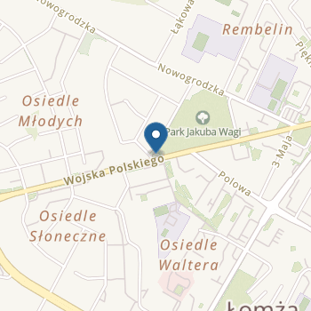 Niepubliczne Przedszkole Integracyjno-Terapeutyczne "Akademia Malucha" w Łomży na mapie
