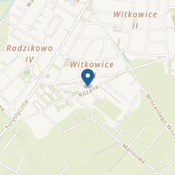 Różany Dworek na mapie