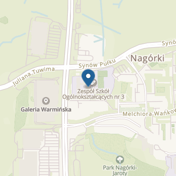 Przedszkole Miejskie nr 8 w Olsztynie na mapie