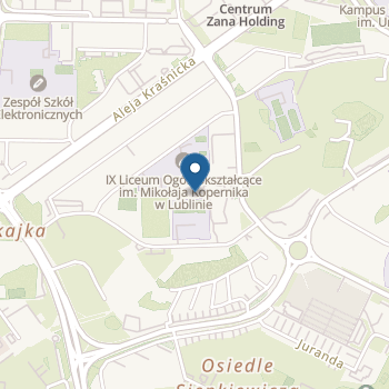 Niepubliczne Przedszkole Bajkowy Dworek 4 w Lublinie na mapie