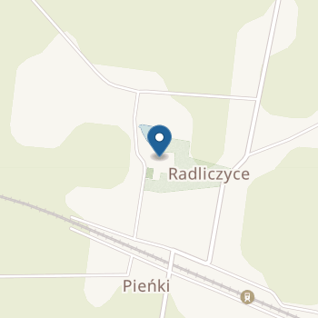 Zespół Szkół w Radliczycach Przedszkole w Radliczycach na mapie