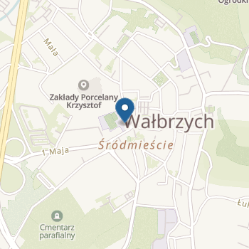 Przedszkole Samorządowe nr 5 im. Księżnej Daisy Hochberg Von Pless w Wałbrzychu na mapie