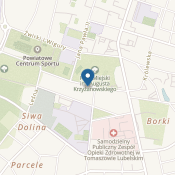 Niepubliczne Przedszkole Terapeutyczne "Dobry Start" w Tomaszowie Lubelskim na mapie