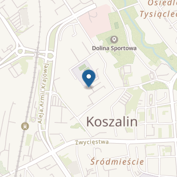 Niepubliczne Przedszkole "Kangurek" Damian Rusiak w Koszalinie na mapie