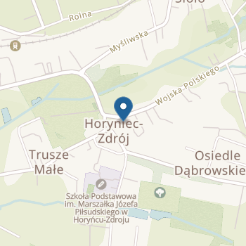 "Mali Odkrywcy - Lubaczowskie Punkty Przedszkolne" Niepubliczny Punkt Przedszkolny nr 1 w Horyńc-Zdroju na mapie