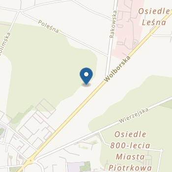 Niepubliczne Przedszkole "Muminki" z Oddziałami Integracyjnymi w Piotrkowie Trybunalskim na mapie