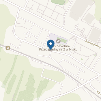 Przedszkole nr 3 w Nisku na mapie