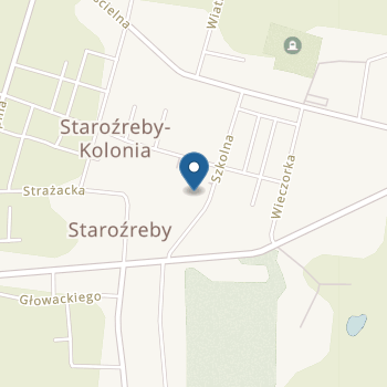 Przedszkole w Staroźrebach na mapie