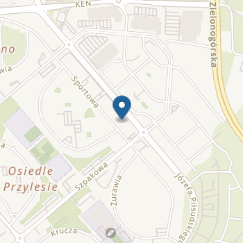 Przedszkole Zielone w Lubinie na mapie