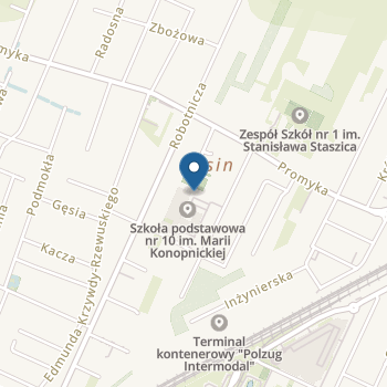 Przedszkole Miejskie nr 16 w Pruszkowie na mapie