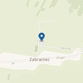 Przedszkole w Zabrańcu na mapie