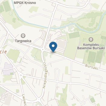 Niepubliczne Przedszkole Marii Montessori "Mali Odkrywcy" w Krośnie na mapie