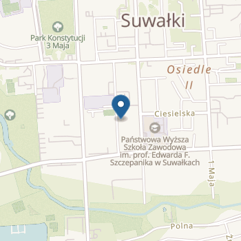 Przedszkole Niepubliczne "Mali Bohaterowie" w Suwałkach na mapie