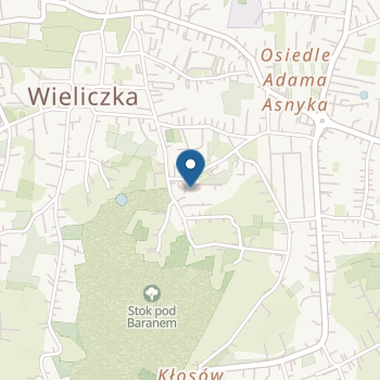 Niepubliczne Przedszkole Zielona Wieża Wieliczka na mapie