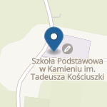 "Punkt Przedszkolny nr 2" przy Szkole Podstawowej im. T. Kościuszki w Kamieniu na mapie