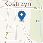 Przedszkole nr 1 w Kostrzynie na mapie
