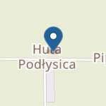 Punkt Przedszkolny w Szkole Podstawowej w Hucie Podłysicy na mapie