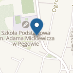 Przedszkole Publiczne w Pęgowie na mapie